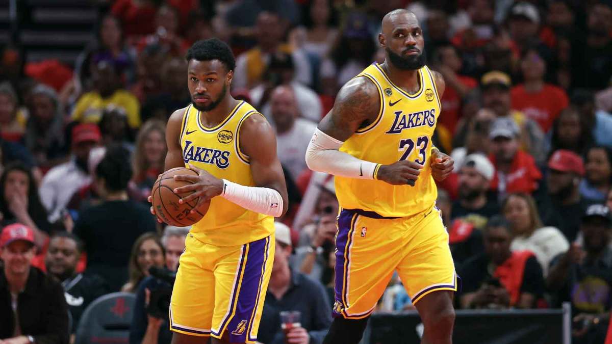 8868体育ESPN记者:湖人队内部人士暗示詹姆斯父子可能一起转投新球队